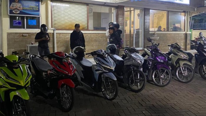Polisi Tertibkan Balap Liar di Jakarta Timur, Sejumlah Motor Disita